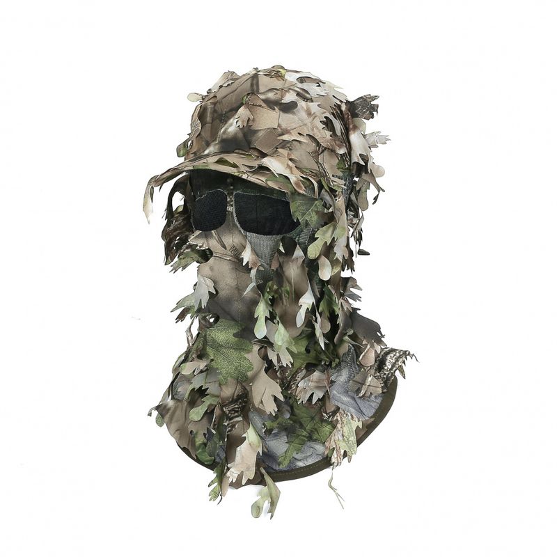 BRUNST LØVTRECAPS MED MASKE 